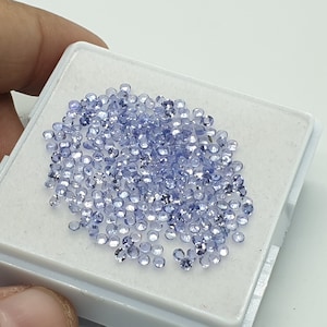 Tanzanite 1.05ct AA - Qualité Perfect Blue - Pure à La Loupe - Taille Ovale Excellente - Sans Traitement