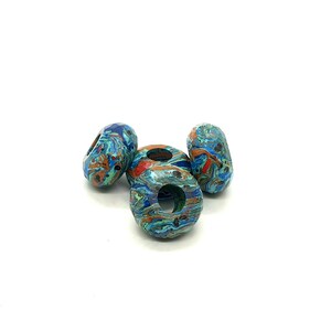 4Pc,Multi Color Chinese European Classic Beads,Rondelle Shape Faceted Chinese Beads,European Cut Beads For Charms/Bracelet/Necklace,14X8MM