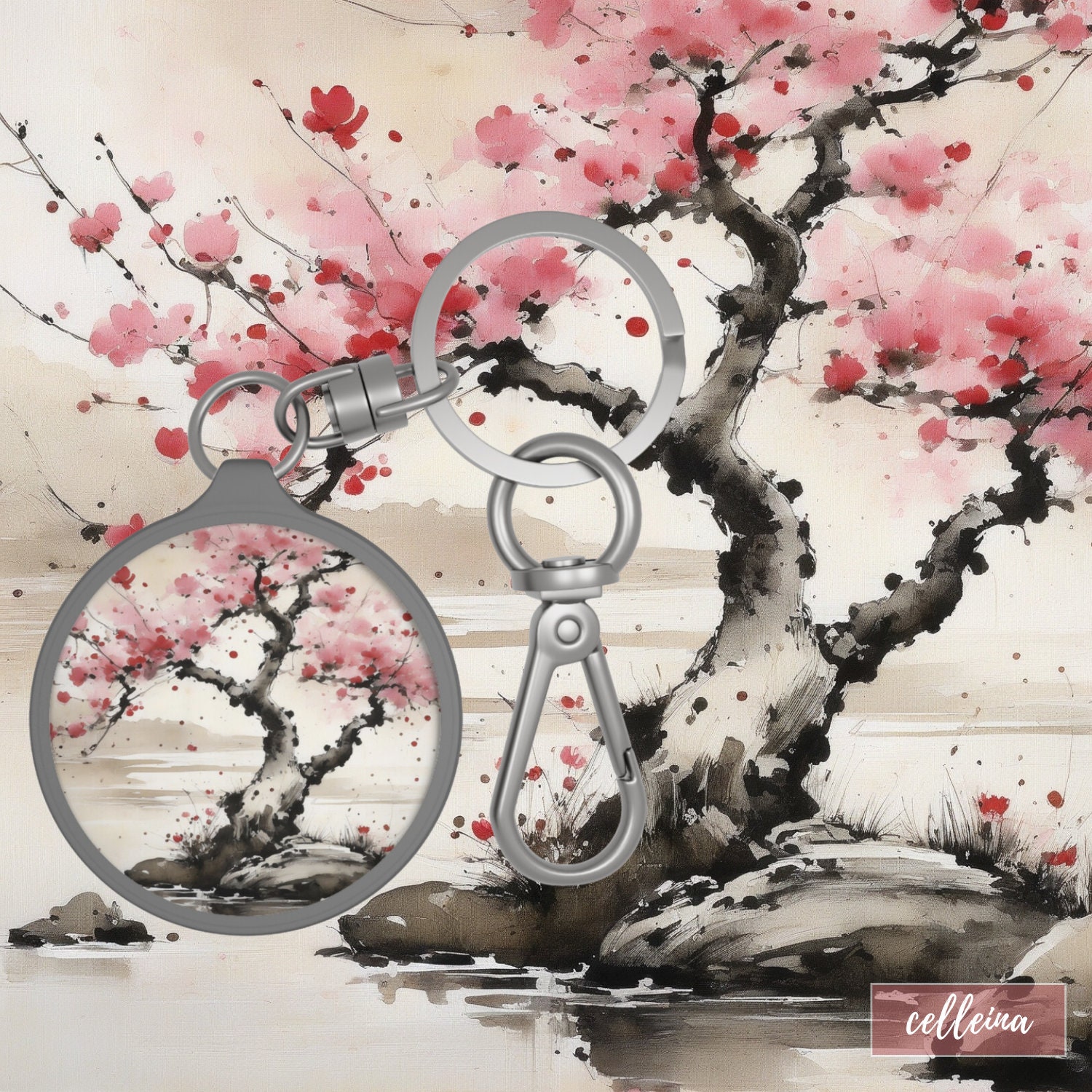 Louis Vuitton Limited Edition Brown Cherry Blossom Monogram Canvas Porte  Monnaie Plat - Yoogi's Closet