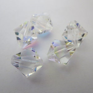 Swarovski Bicone Bead Crystal AB 12mm Art 5301 (12 beads)