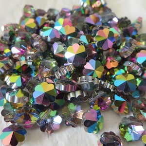 Swarovski Flower Bead Margarita Vitrail Medium II 8mm Art 5110 (12 Beads)