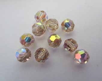 Cuenta Swarovski Topacio Ceilán AB 7 mm Art. 5000 (12 cuentas)
