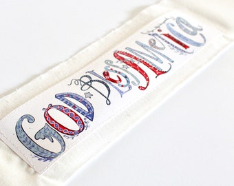 Fichier numérique *** oeuvre God Bless America par Aimee Ferre utilisé pour bannières Couronne, scrapbook, cartes de voeux, drapeaux de célébration ou étiquettes