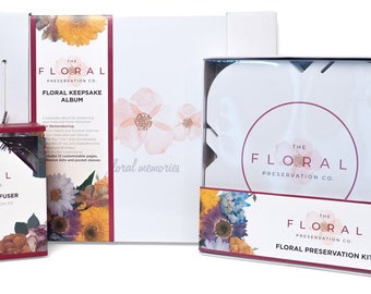 Floral Preservation Combo Kit, Flower Preservation Scrapbooking Kit Developed in Partnership with David Tutera The Celebrity Wedding Planner