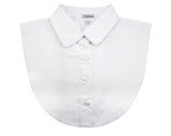 Peter Pan Detachable Dickey Collar in White