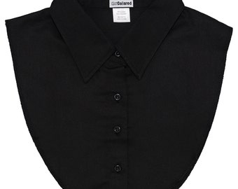 IGotCollared Dickey Collar in Black aka Detach Collar, Detachable Collars, Blouse Collars, Dickies, Dicky Collar, Women's Dickey