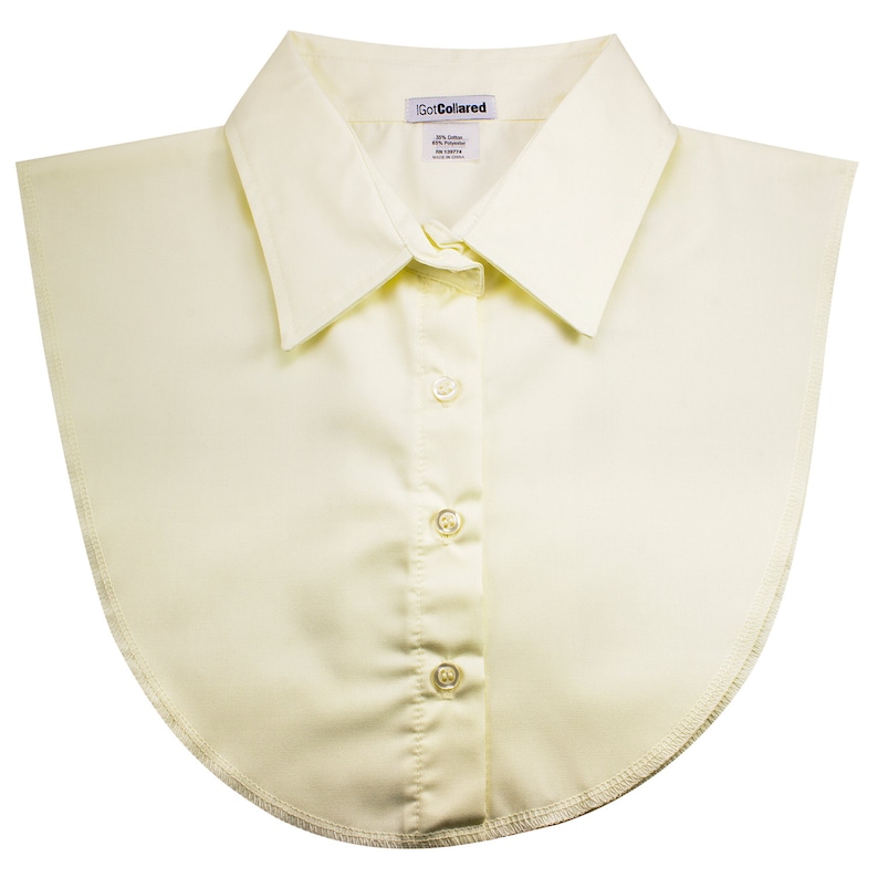 Women's Detachable Dickey Collar in Ivory Etsy