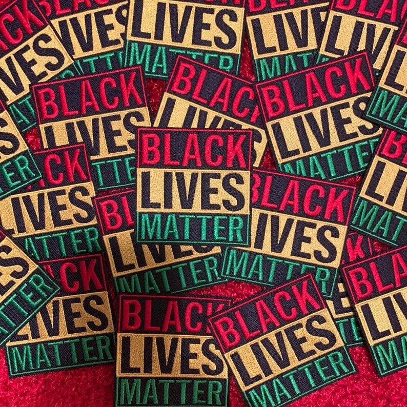 Black Lives Matter Patch Etsy