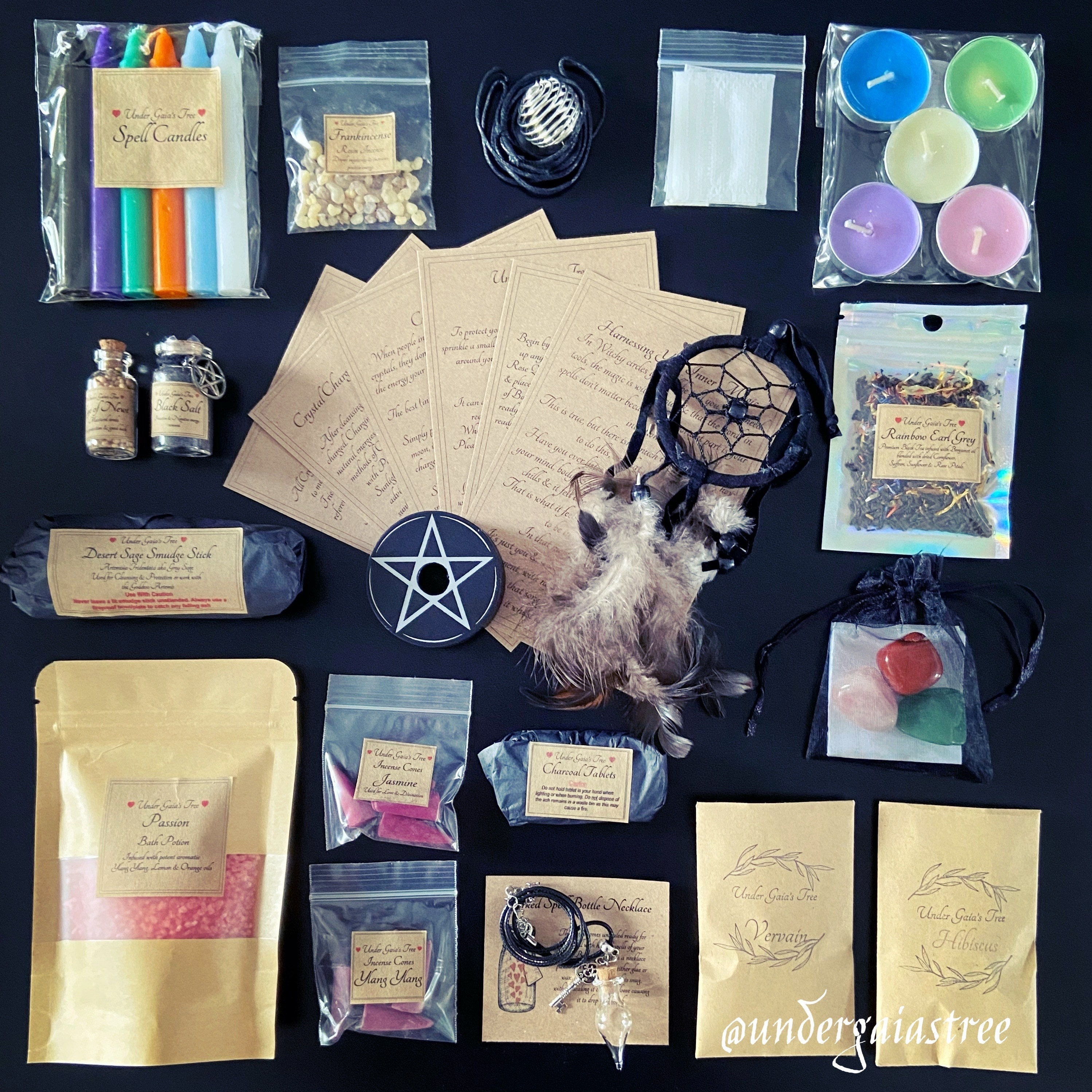 Witchcraft Starter Kit. Supply Box Gift Set for Beginner Baby - Etsy ...