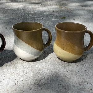 Mid Century Modern Coffee Cup- Set of 4 -Made in Korea