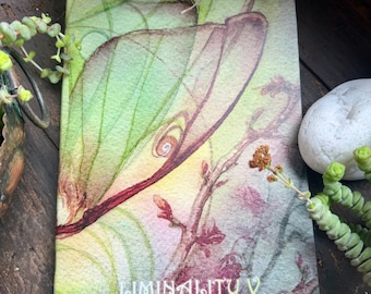 Liminality Volume 5- Art Booklet/ Zine, Watercolor Art Book, Mythology Art, Fantasy Art, Fae Art, Watercolor Fantasy Books
