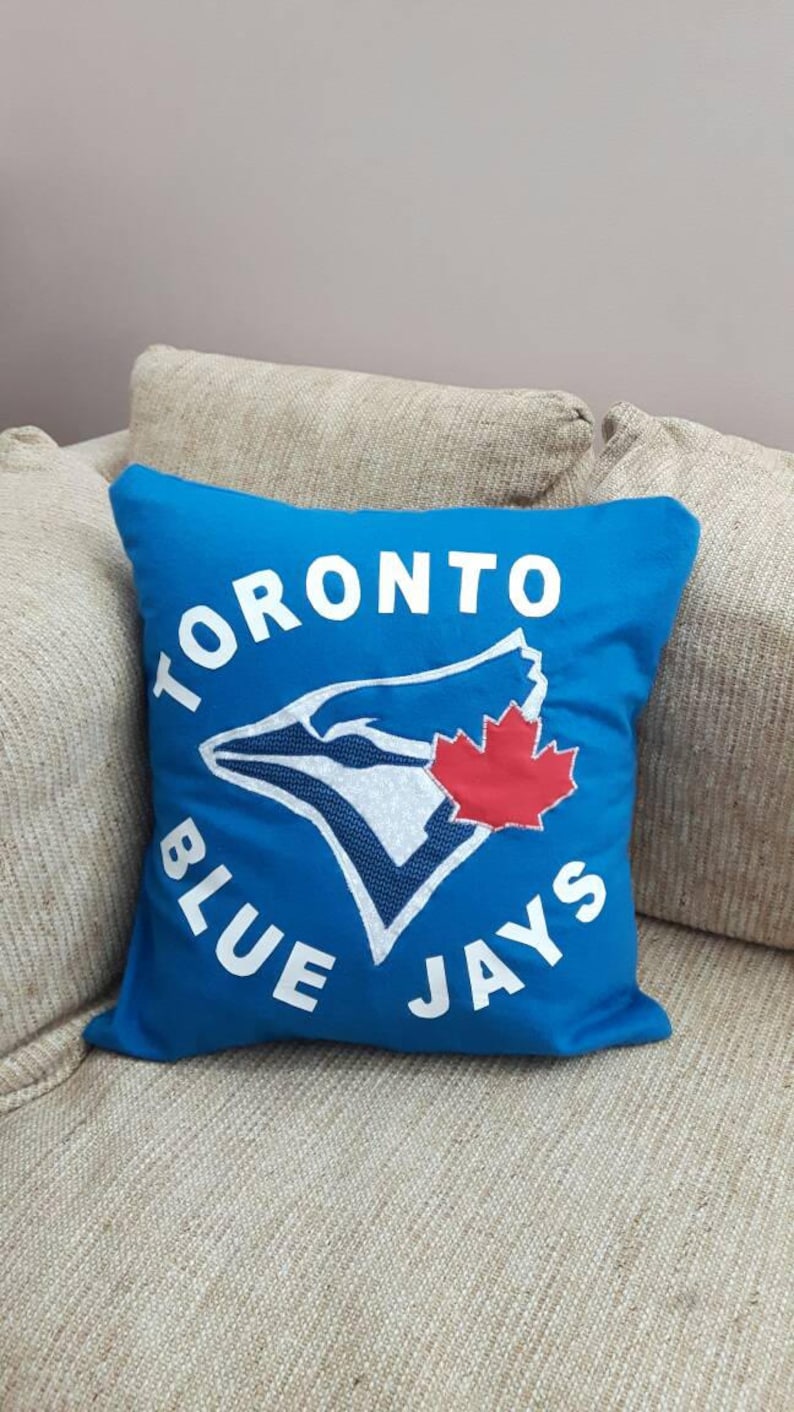 Toronto Blue Jays Pillow Etsy