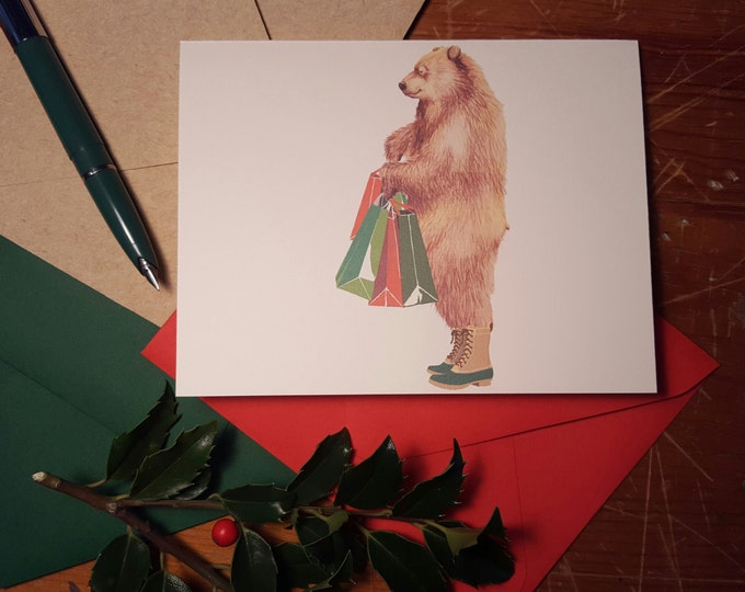Bearing Gifts folded note card with your choice of envelope color.