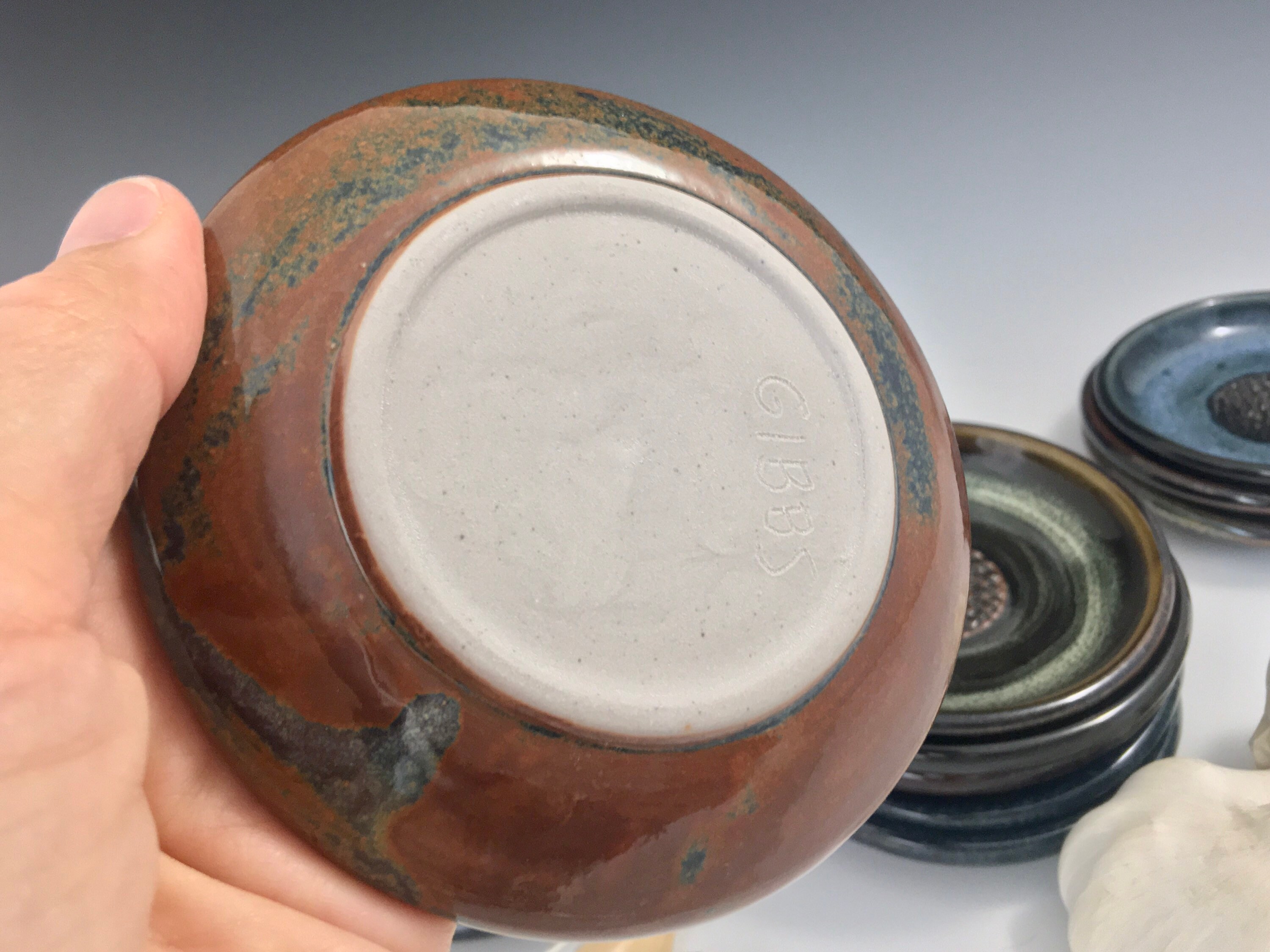 Garlic Grater Plate, Ceramic Garlic or Ginger Mincing Dish, oil and