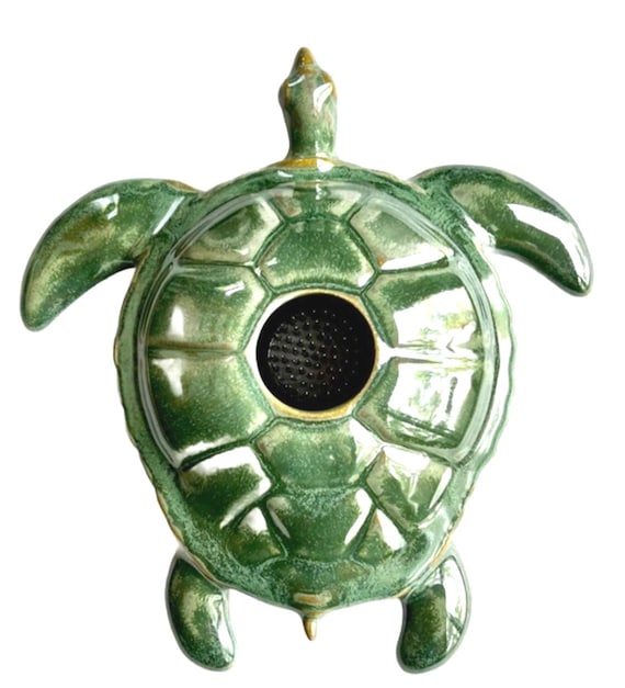 Ikebana, Sea turtle, flower Vase, ceramic, sea turtle, sculpture, Flower Arranging, Pin frog, fresh cut flowers centerpiece, flower display
