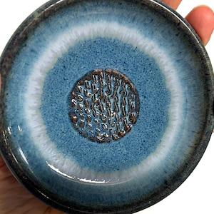 Garlic Grater Plate,  Ceramic Garlic or Ginger Mincing Dish, oil and herb dipping, serving bowl