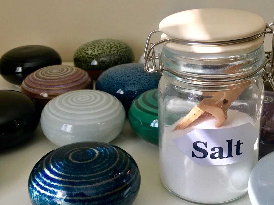 Salt Shaker Stopperless Salt or Pepper Shaker No Cork Salt Etsy
