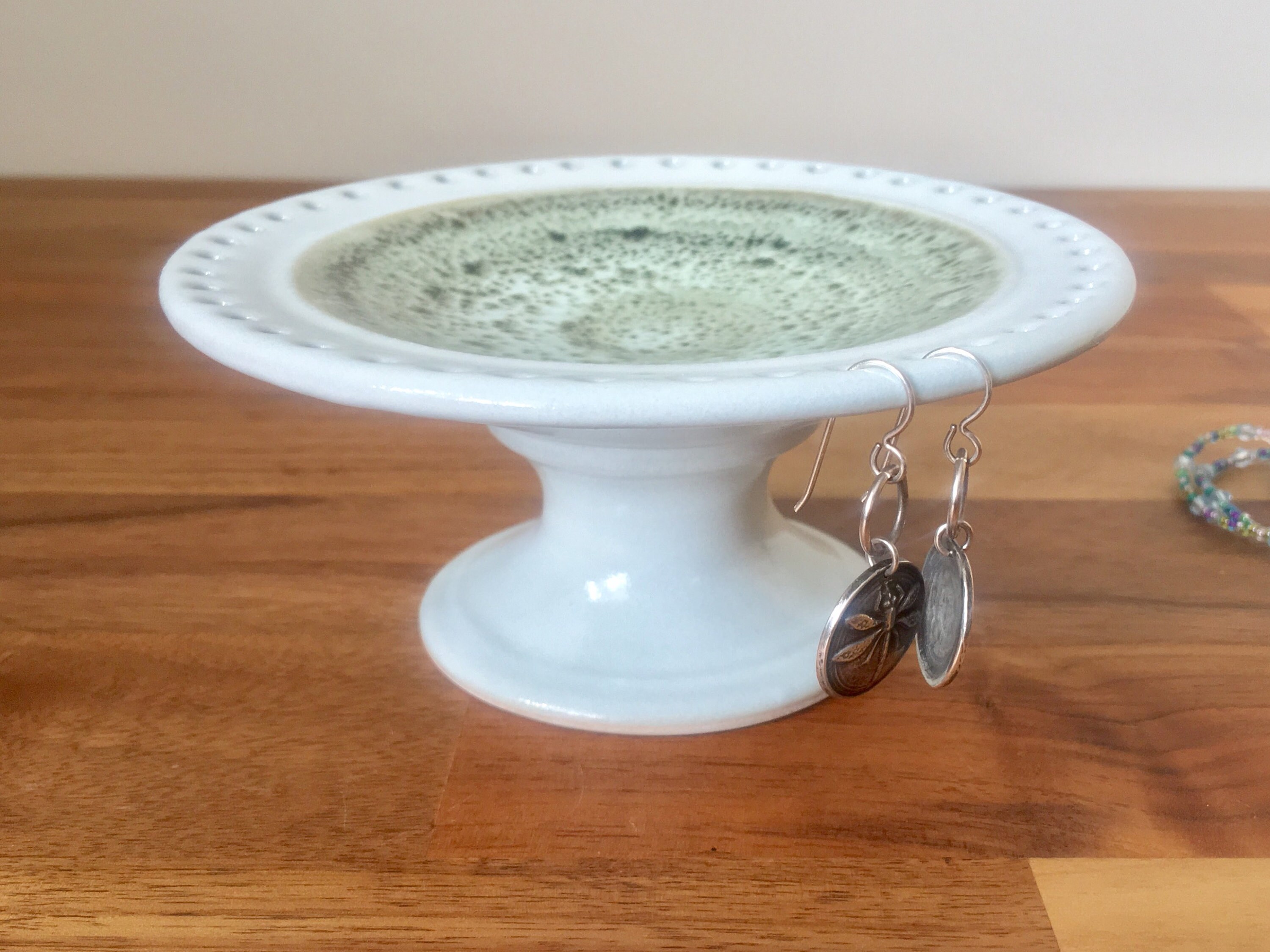 Jewelry Bowl, Jewelry Dish, Earring Tree, Earring bowl, Porcelain, Jewelry holder, Earring dish