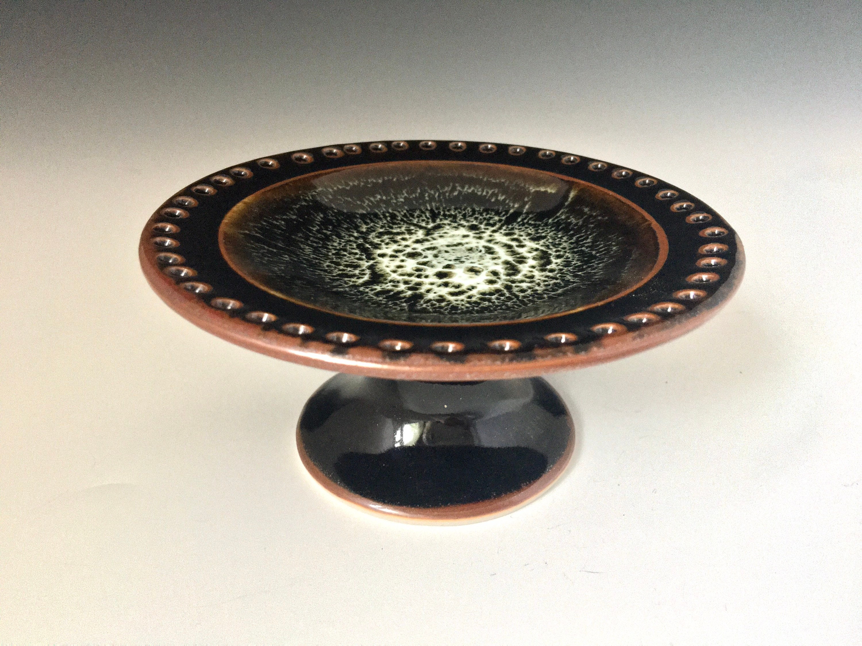 Jewelry Bowl, Porcelain jewelry dish, earring tree, Earring dish, high