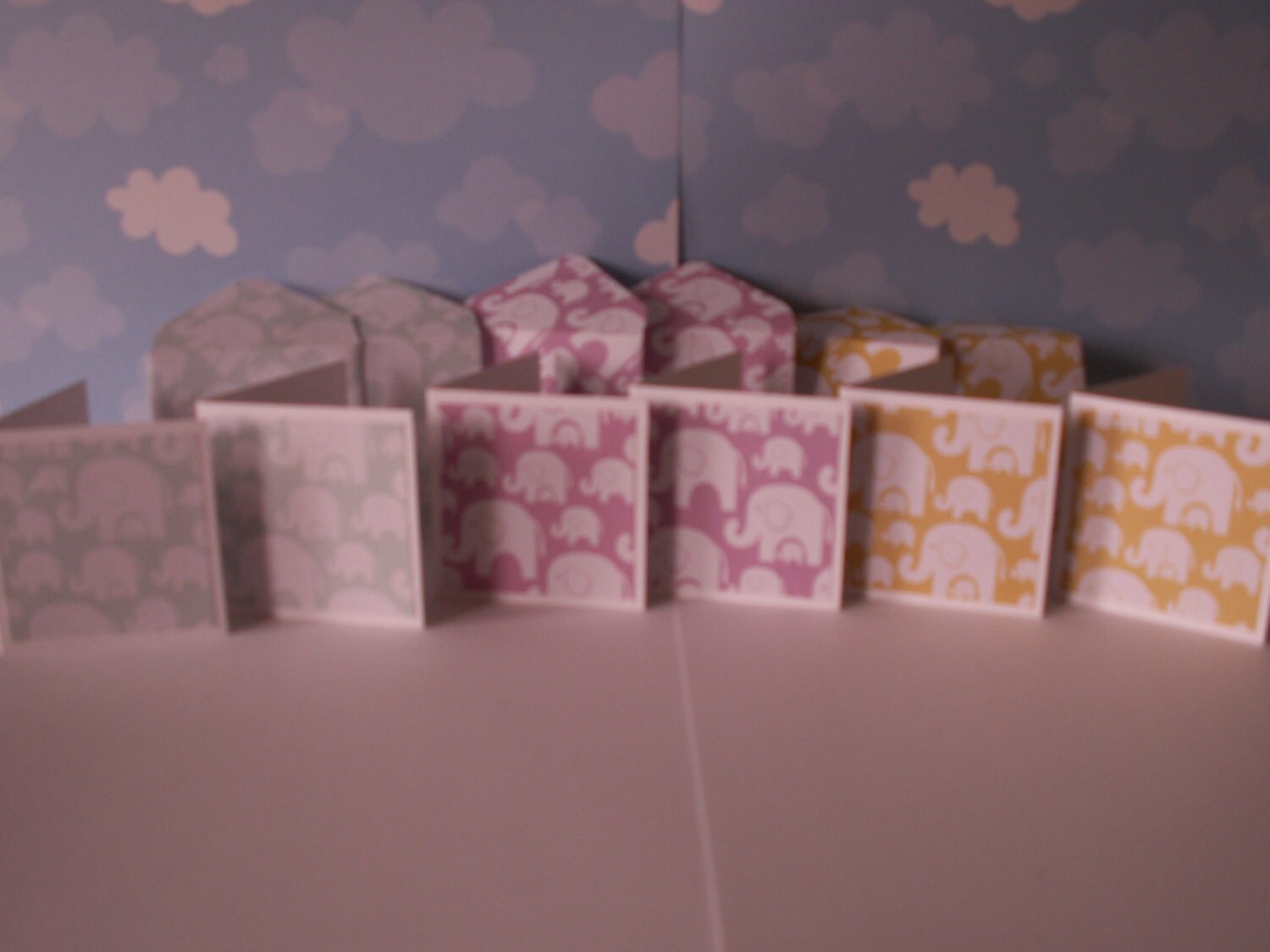 Mini Note Cards With Matching Envelopes Baby Shower Note Etsy