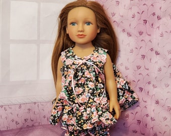 18" Doll Size Handcrafted Baby Doll Pjs For American Girl or Other 18" Dolls