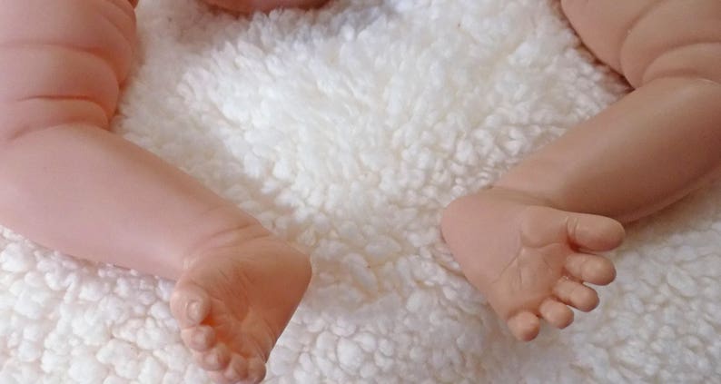 or COA. New Sold Out Coplain REBORN doll KIT by Aleina Peterson Only Vinyl Kit No Body Slip Eyes
