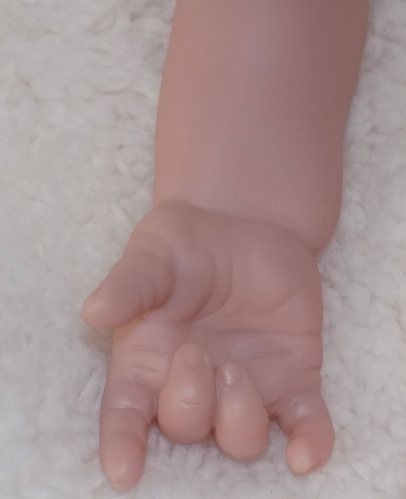 or COA. New Sold Out Coplain REBORN doll KIT by Aleina Peterson Only Vinyl Kit No Body Slip Eyes