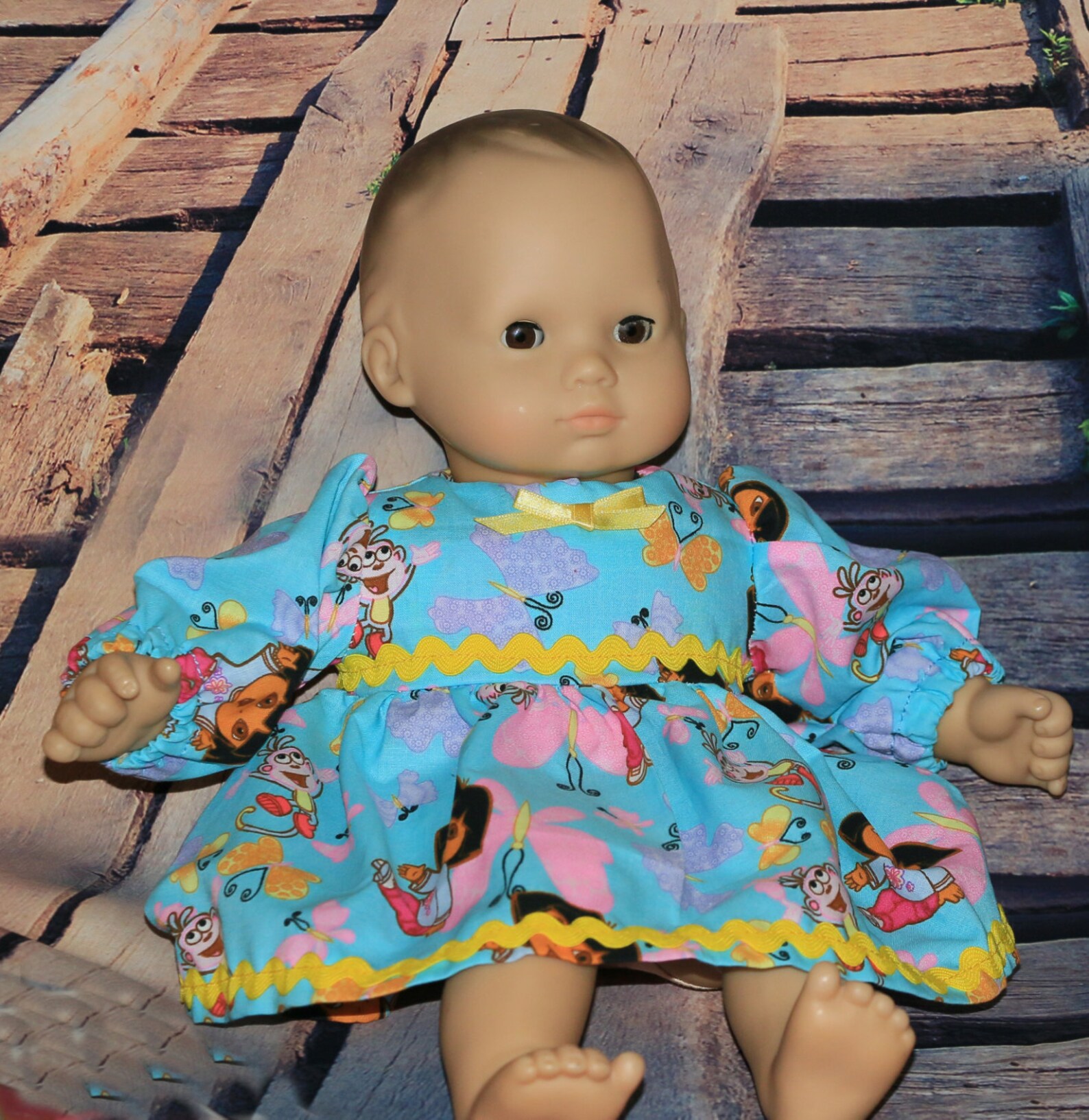 Bitty Baby Size Handcrafted Dress. Fits baby dolls sized Etsy