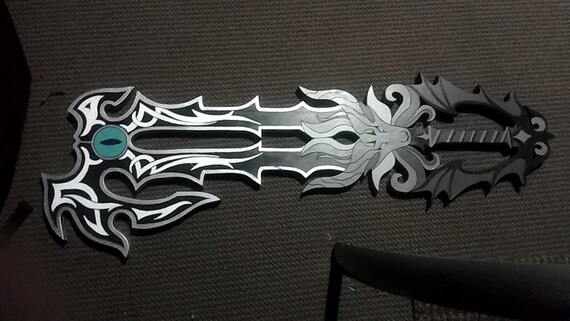 Kingdom Hearts Keyblade Replica No Name Master Xehanort Etsy