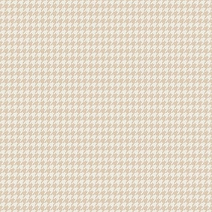 CHE301-03 45'' Art Gallery Fabrics Houndstooth Sand From Checkered Elements