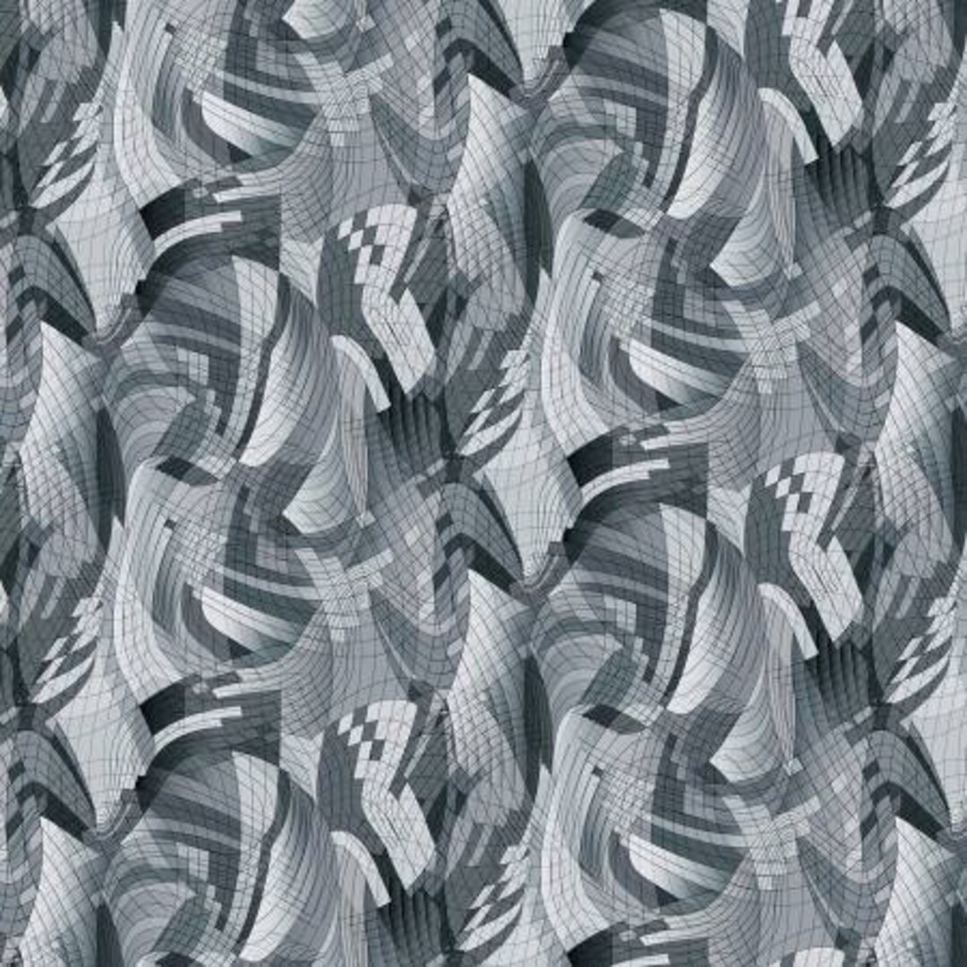 Gray Matrix Pattern MATR4830-S 108'' P&B Textiles Grey Matrix Wide Backing - Etsy