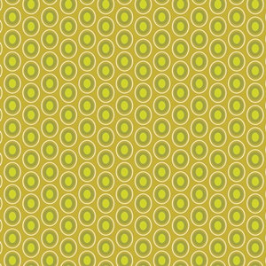 OE-907 45'' Art Gallery Fabrics Chartreuse Oval Elements