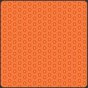 OE-928 45'' Art Gallery Fabrics Tangerine Tango Oval Elements
