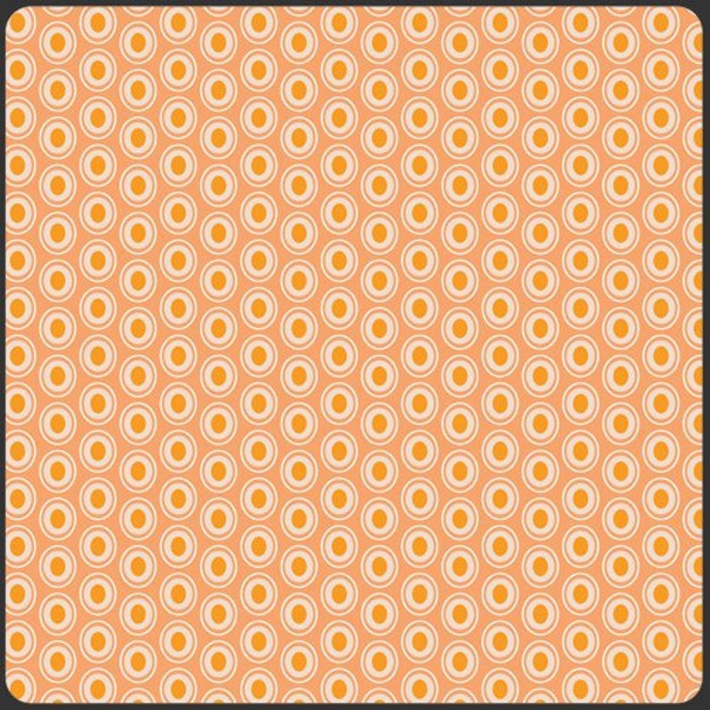 OE-924 45'' Art Gallery Fabrics Peaches N Cream Oval Elements image 1