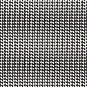 CHE301-05 45'' Art Gallery Fabrics Houndstooth Onyx From Checkered Elements