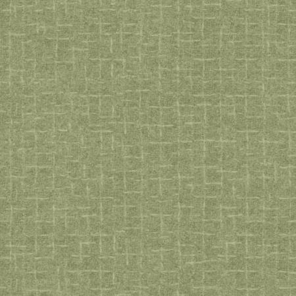 18510-G2 45'' Maywood Studio Light Green Crosshatch Woolies Flannel