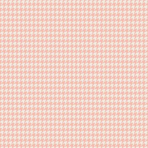 CHE301-02 45'' Art Gallery Fabrics Houndstooth Rose From Checkered Elements