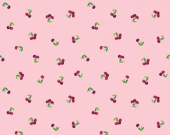 C16181R-PINK 45'' Riley Blake Designs Pink Cherry Cloudburst