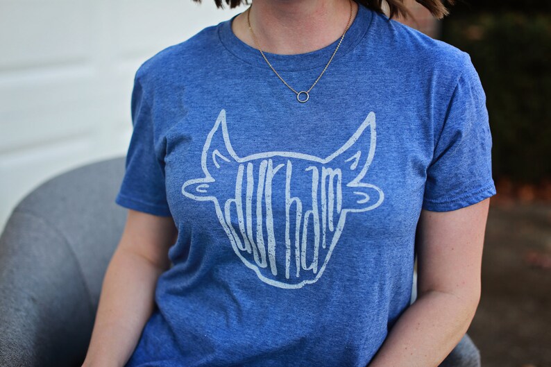 Durham Bull Shirt Durham Shirt Bull City North Carolina Etsy