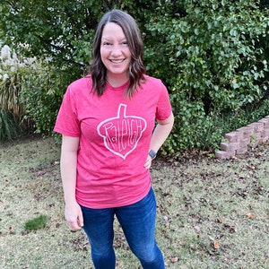 Raleigh Acorn shirt, Raleigh Shirt, Acorn, Raleighwood, North Carolina Shirt