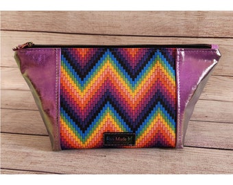 Pouch/Toiletry Bag - Multi Color  - PRICED REDUCED