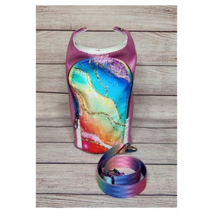Vibrant Multicolor H2O2Go Water Bottle Carrier