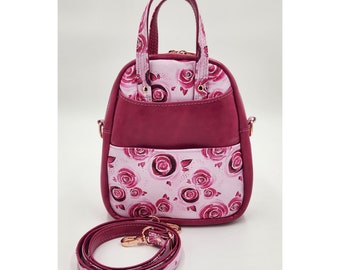 Lovers Floral Convertible Crossbody/Mini Backpack