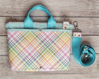 Spring Plaid Christy Crossbody Bag PRICE REDUCED