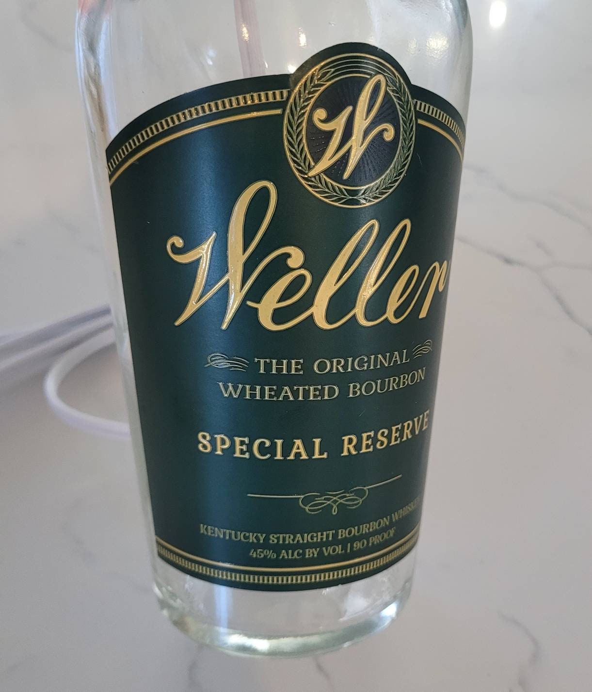 Bourbon Lover Weller Special Reserve Bottle Lamp - Etsy