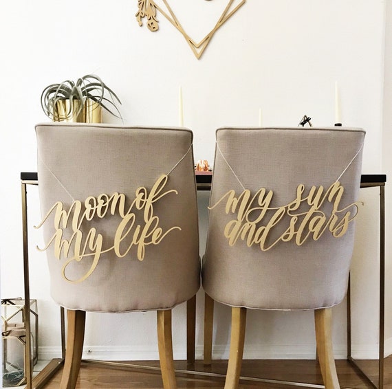 Moon Of My Life My Sun And Stars Chair Signs Game Of Thrones Etsy