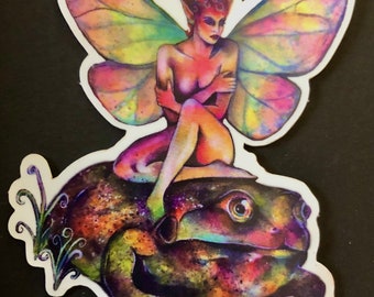 Bellatini Fairy Sticker (2.5”x3”)