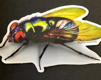 Baxter Fly Sticker (2”x3.5”)
