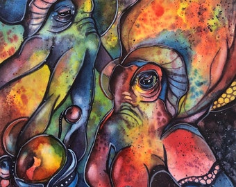 Octo spawn 8.5x11 print