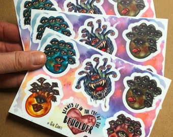 Beauty is in the Eye of the Beholder Sticker Set